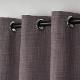 STRANZA Blackout Curtains – Custom Linen Look Drapes – Gray